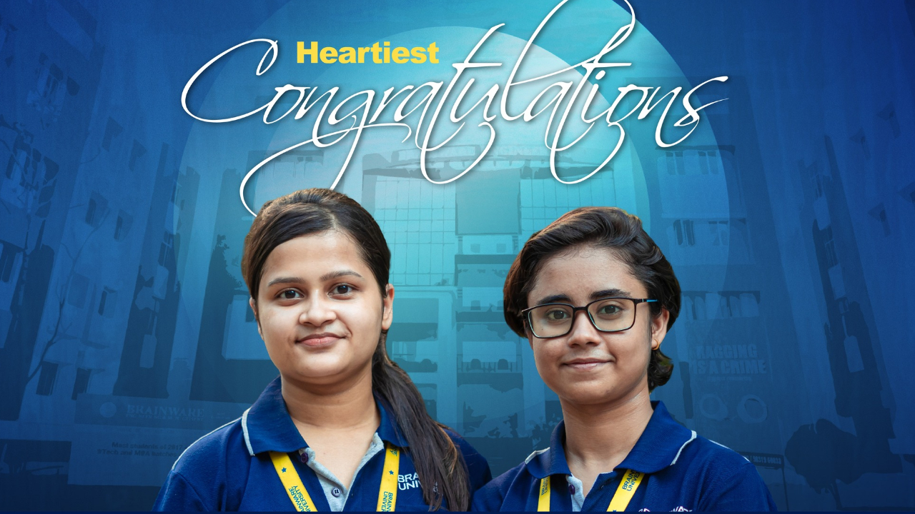 B.Com students Anisha Dey and Sohini Podder Cracks Company Secretary Foundation Exam