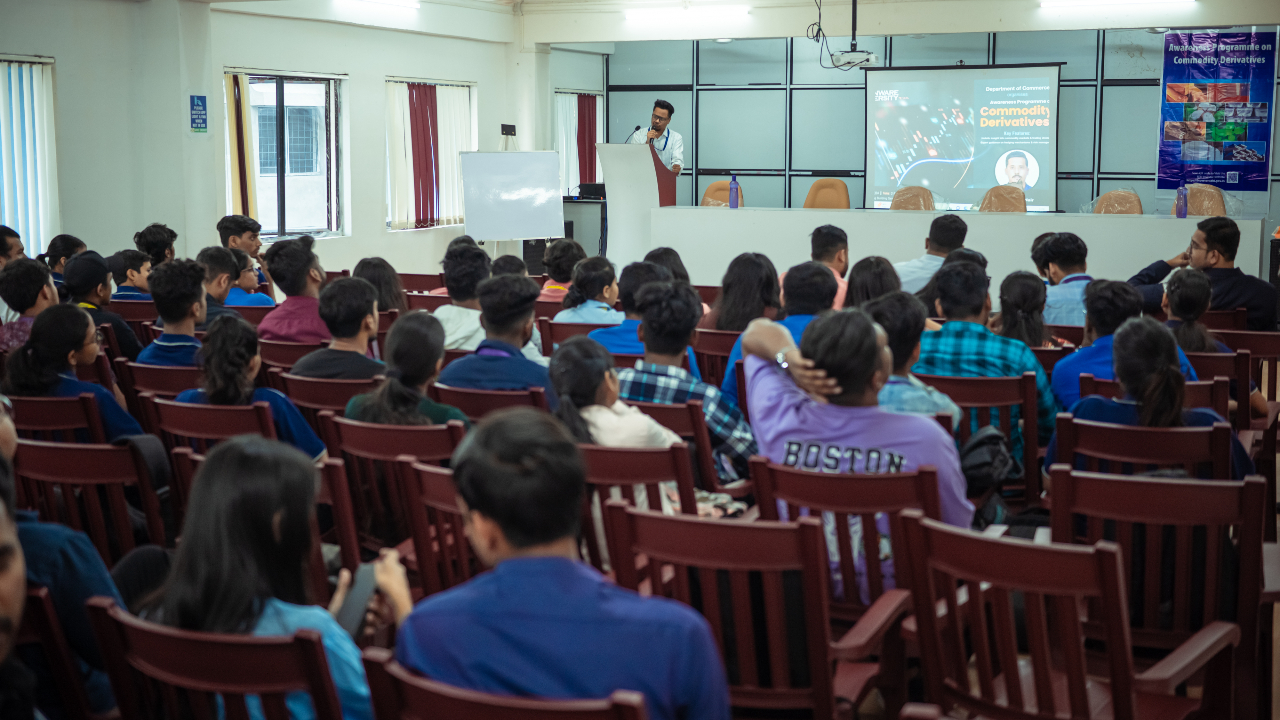 Insightful session at our 'Awareness Program on Commodity Derivatives'