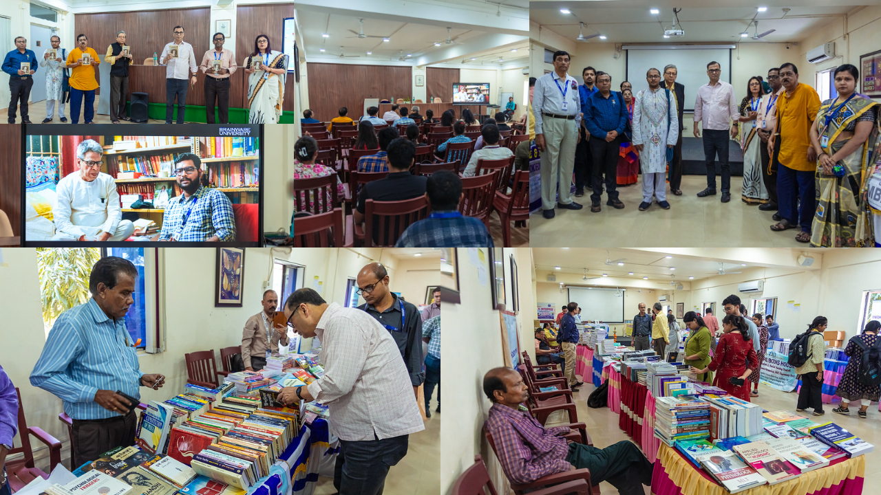 Annual Book Exhibition-cum-Sale at Brainware University