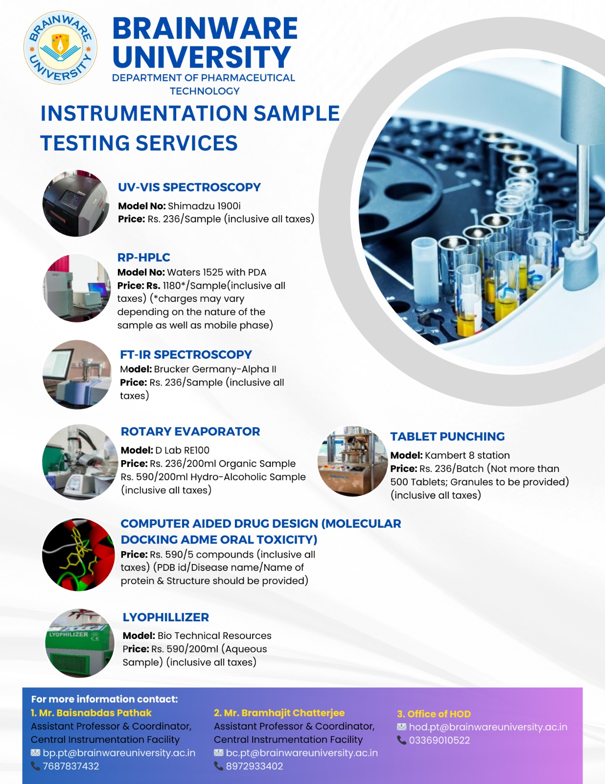 instrumentation-sample-testing